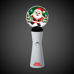 LED Santa Coin Spinner Wand