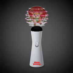 LED Reindeer Coin Spinner Wand
