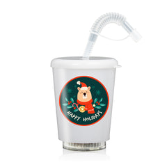 LED Holiday Bear 12 oz. Cup