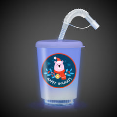 LED Holiday Bear 12 oz. Cup