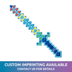 LED Blue Pop It Pixel Sword
