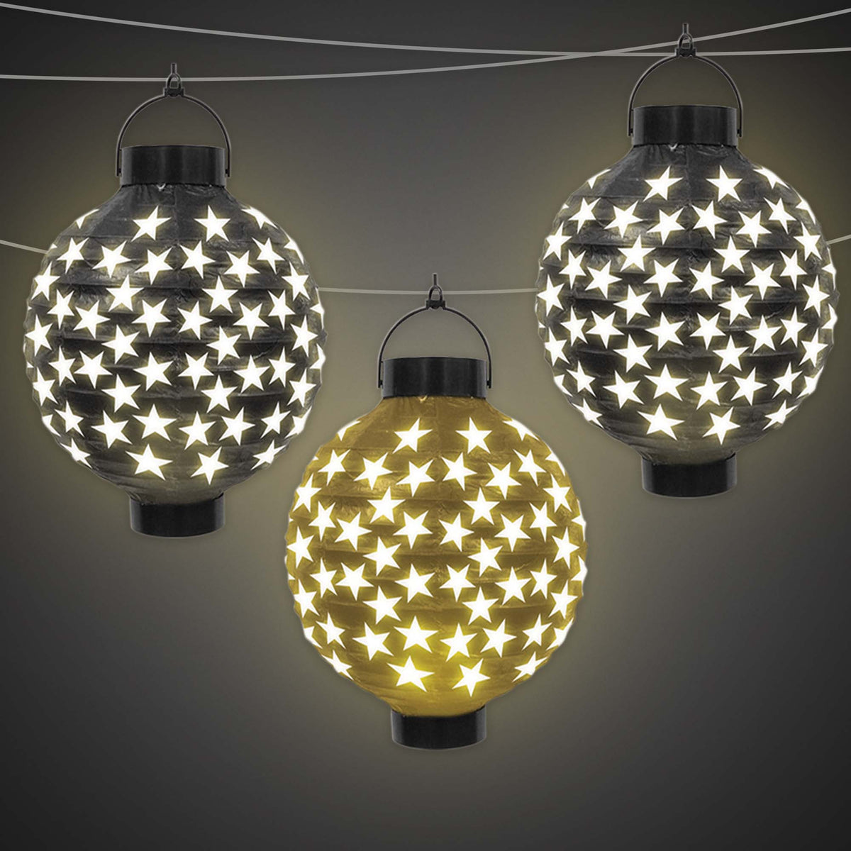 Star Light-Up Paper Lanterns