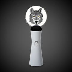 LED Wolf Coin Spinner Wand