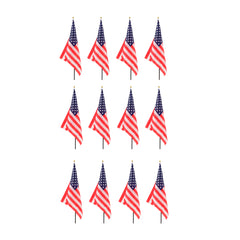 USA 12"x18" Cloth Flags