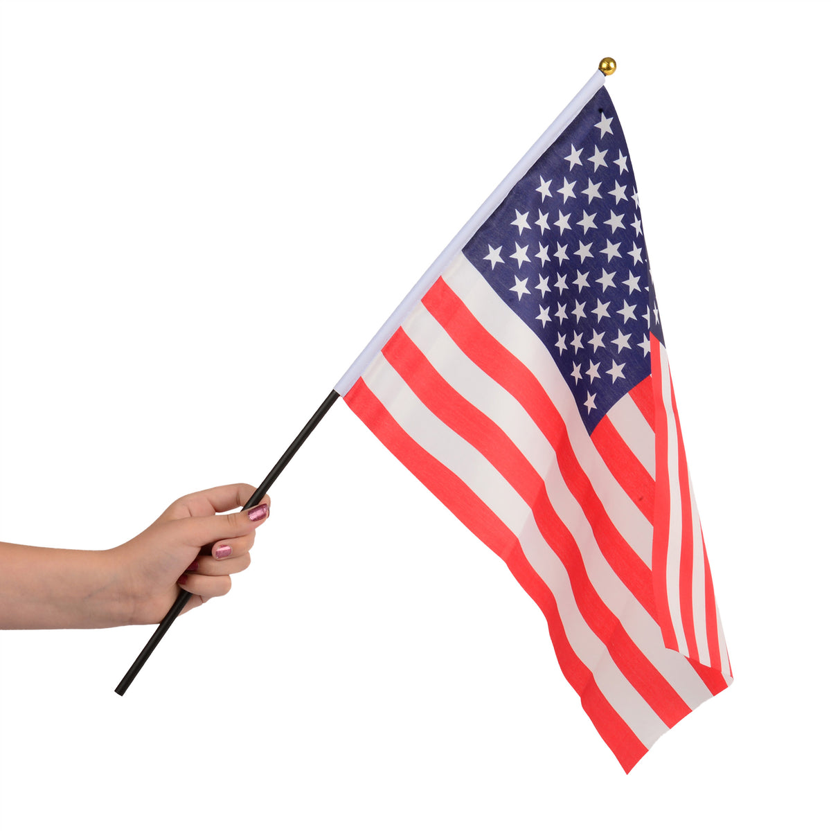 USA 12"x18" Cloth Flags