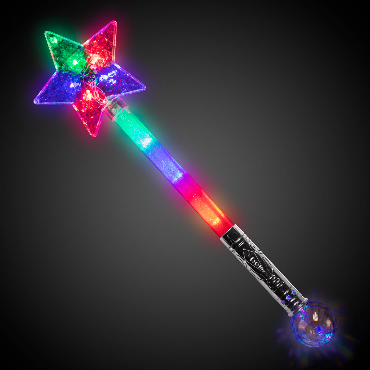 LED Prism Star Wand