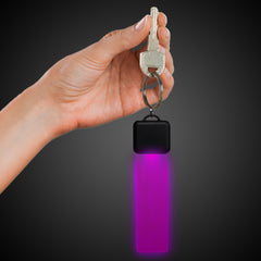 LED Pink Keychain