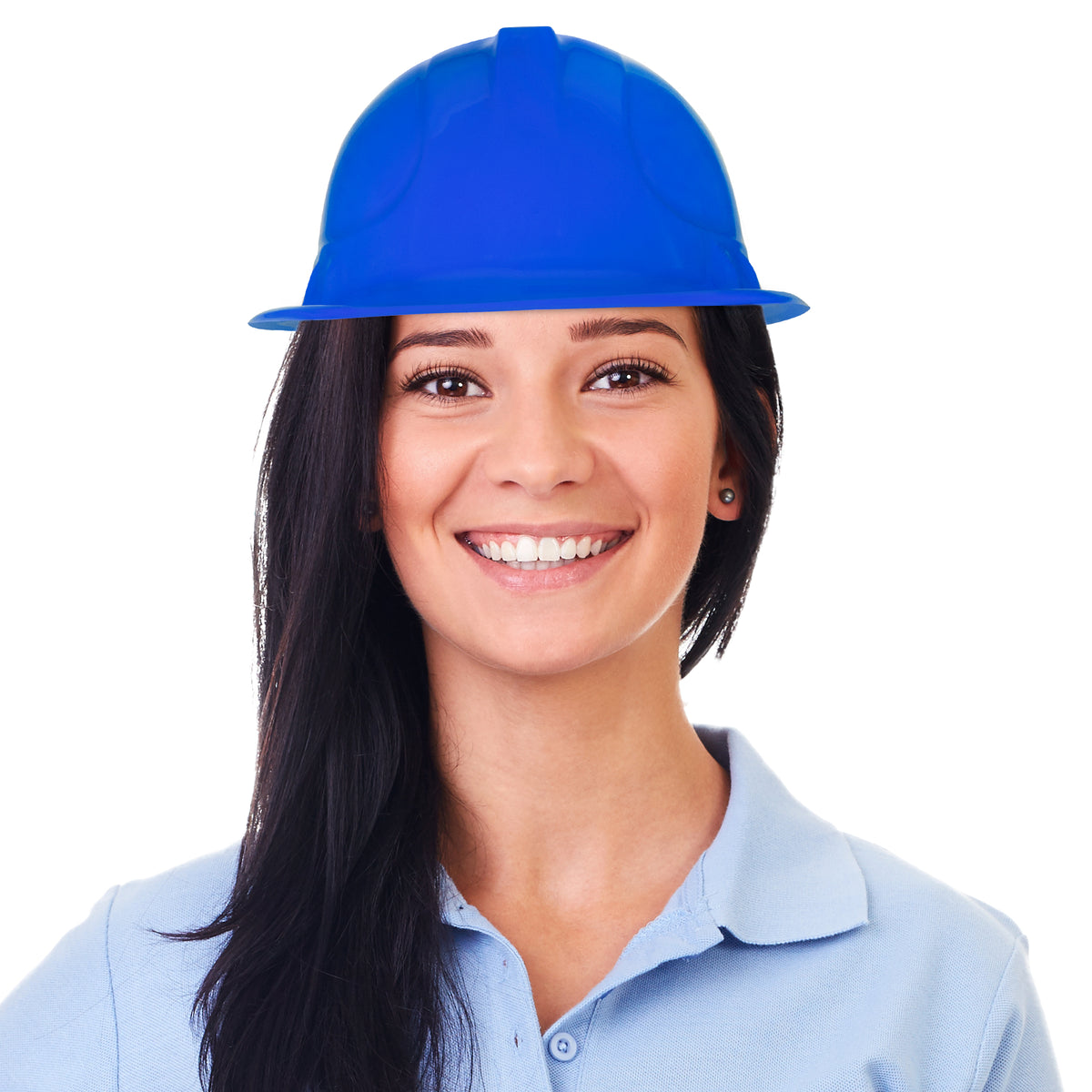 Project Hat Blue Blue Construction Hats - 12 Pack – Windy City Novelties