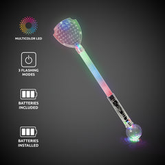 LED Jumbo Shield Prism Wand