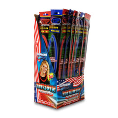 Patriotic Glow Necklaces Retail Counter Display