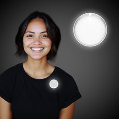 White LED Badge