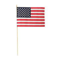American 12"x18" Cloth Flags
