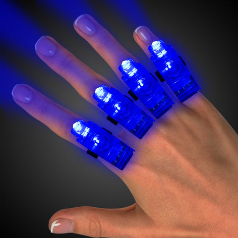 Blue LED Finger Light Rings – Windy City Novelties