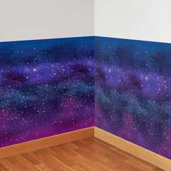 Galaxy Space Scene Room Roll