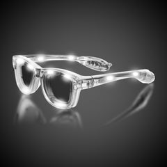 White LED Retro Sunglasses