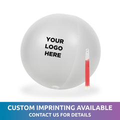 Glow in the Dark Orange 12" Beach Ball