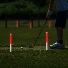 Red 10" Glow Sticks With Spikes