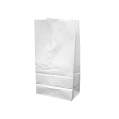 White Luminary Bags