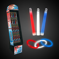 Patriotic Glow In the Dark Retail Floor Display