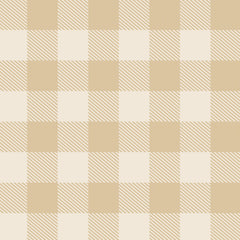 Gold Plaid Table Cover