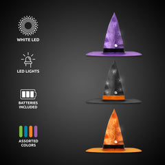 LED Witch Hats Retail Counter Display