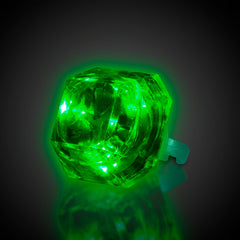 LED Green Diamond Ring