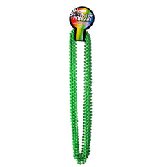 Green 33" 7mm Bead Necklaces
