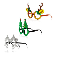 Christmas Glitter Glasses Retail Display