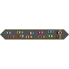 Racecar Table Runner