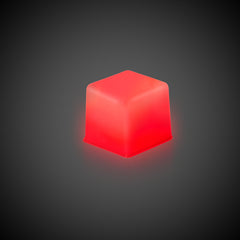 Red Glow Ice Cubes