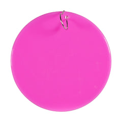 Pink Plastic 2 1/2" Medallion