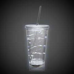 LED White String Light Cup