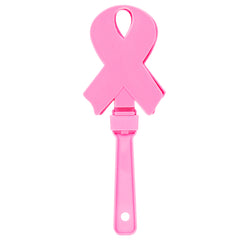 Pink Ribbon Hand Clappers