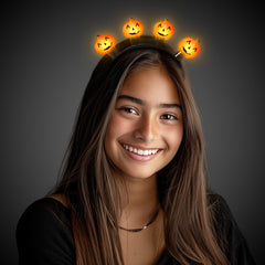 LED Halloween Headbands Retail Counter Display