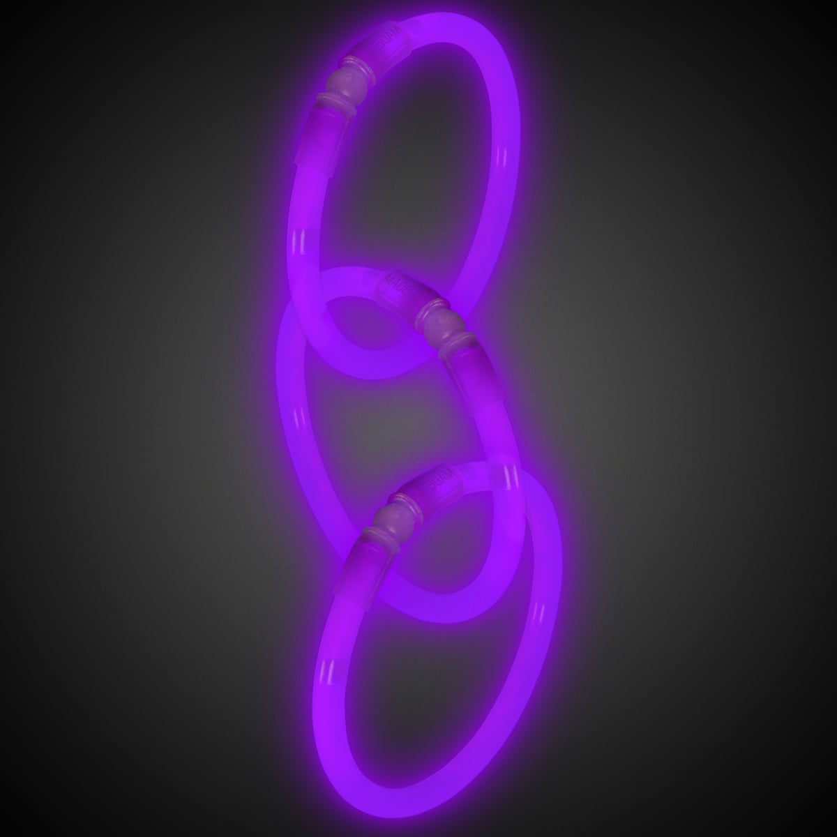 Purple Glow Bracelets