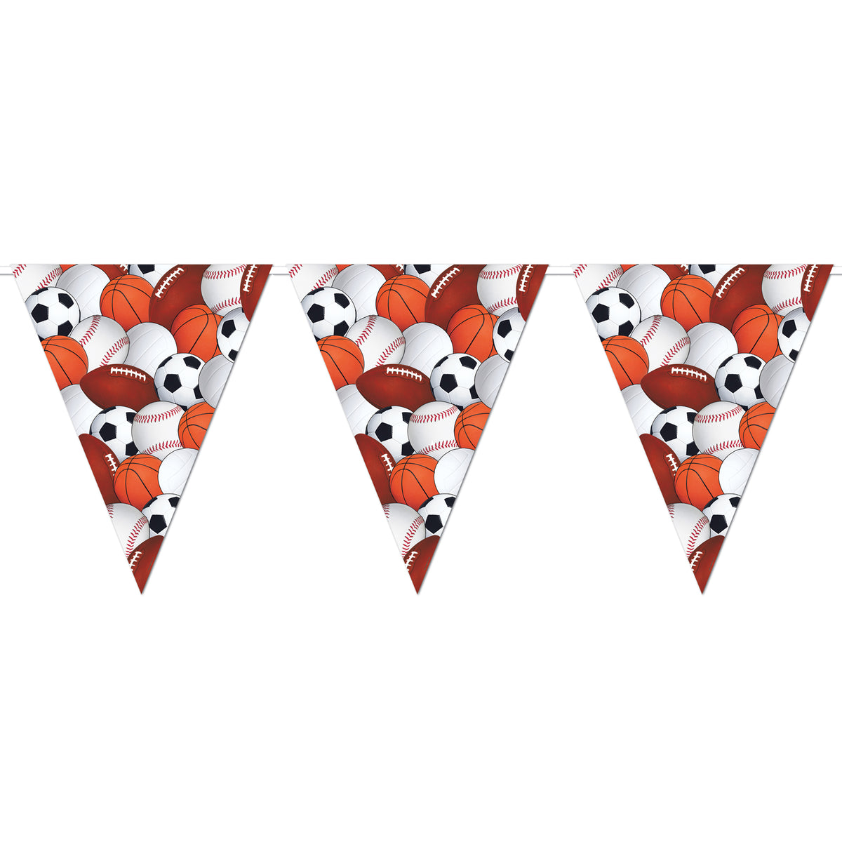 Sports Pennant Banner