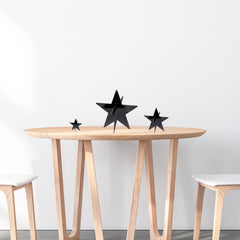 Black Stars 3D Centerpiece