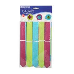 Tissue Flowers Garland