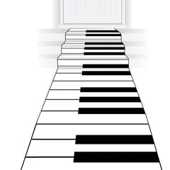 Piano Keys Floor Runner