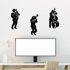 Jazz Trio Silhouettes