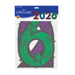 2026 Multi-Colored Streamer