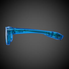 Blue LED Retro Sunglasses