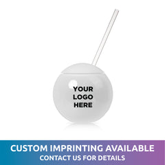 LED 20 oz. Tumbler Ball Cup with Straw