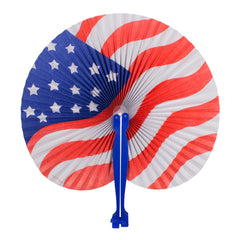 Patriotic Folding Fans