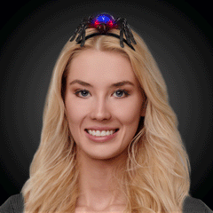 LED Spider Headband