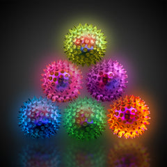 LED Jelly Spike Yo-Yo Balls