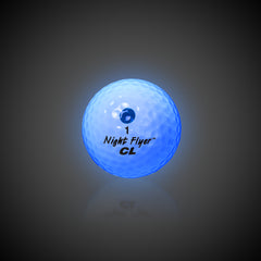 Night Flyer LED Blue Constant-On Golf Ball