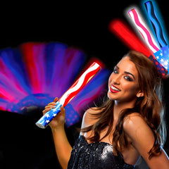 LED American Flag Foam Lumiton