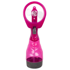 Pink Water Spray Fan