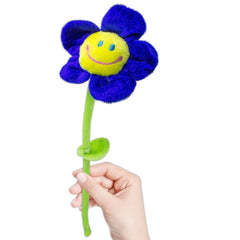 Plush Daisy Face 13" Flowers